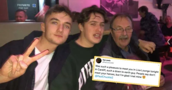 Un étudiant de Cardiff était tellement ivre qu'il pensait avoir rencontré Paul Chuckle au Live Lounge