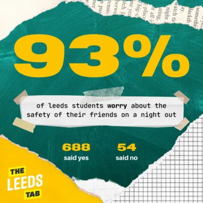 67% des étudiants de Leeds ne se sentent pas en sécurité lors des sorties nocturnes