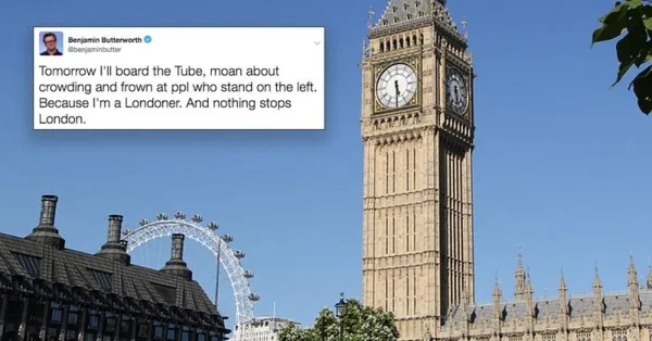 Des tweets provocateurs qui montrent que les Londoniens ne seront jamais intimidés par le terrorisme