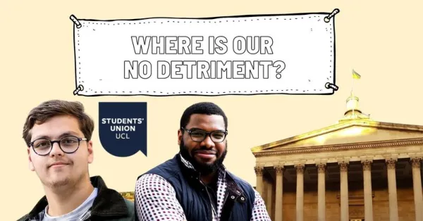 L'Unione degli studenti UCL annuncia i principi chiave senza alcun danno quest'anno