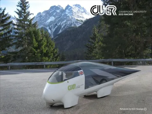 Cantabs Kickstart Fordon för Solar-Powered Race