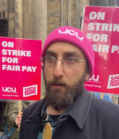«L'université s'en fiche»: un conférencier d'Édimbourg explique pourquoi ils font la grève