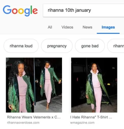 L’image peut contenir : Rihanna anniversaire meme, Rihanna anniversaire challenge, Rihanna, tenue d'anniversaire, septembre, octobre, novembre, décembre, janvier, février, mars, avril, mai, juin, juillet, août, meme, texte, manteau, humain, personne , Vêtements, Vêtements