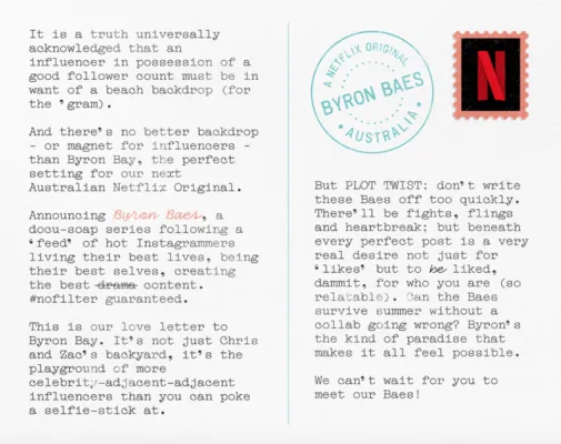 La nouvelle série de télé-réalité Netflix 'Byron Baes' devrait être la prochaine obsession de tout le monde